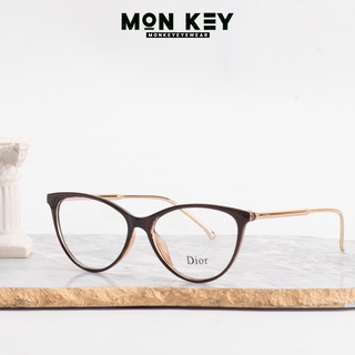 Gọng kính mắt thời trang nam nữ unisex Monkey dáng mắt mèo cá tính - 200HQ047