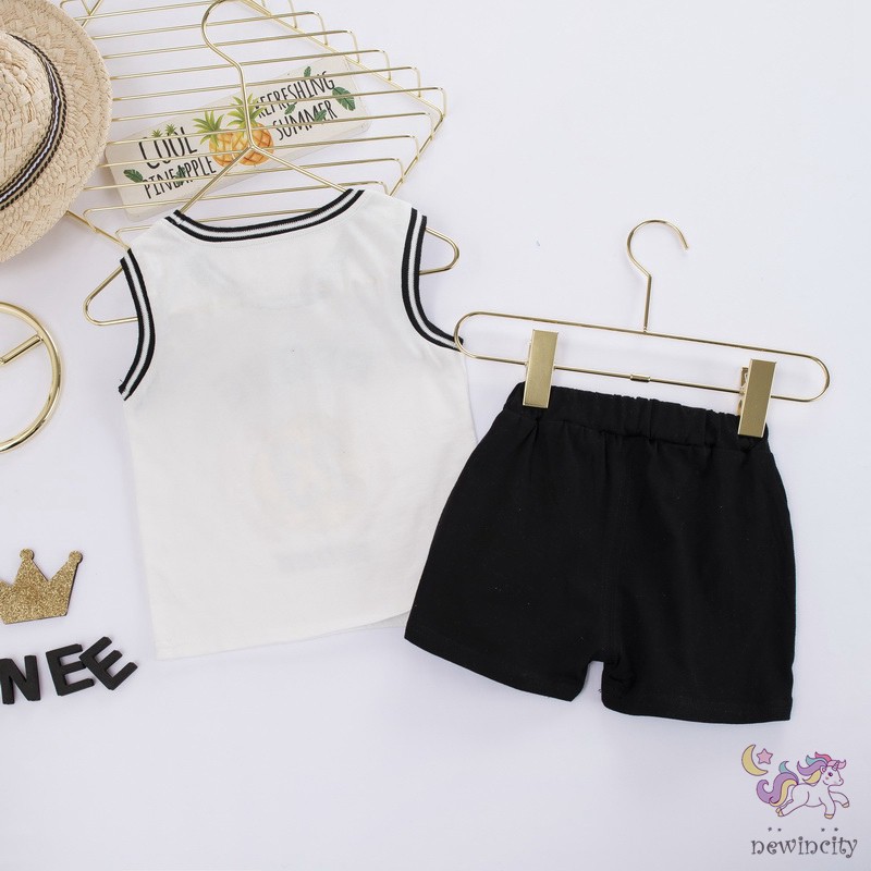 Set Áo Thun &amp; Quần Đùi Sành Điệu Cho Bé Trai