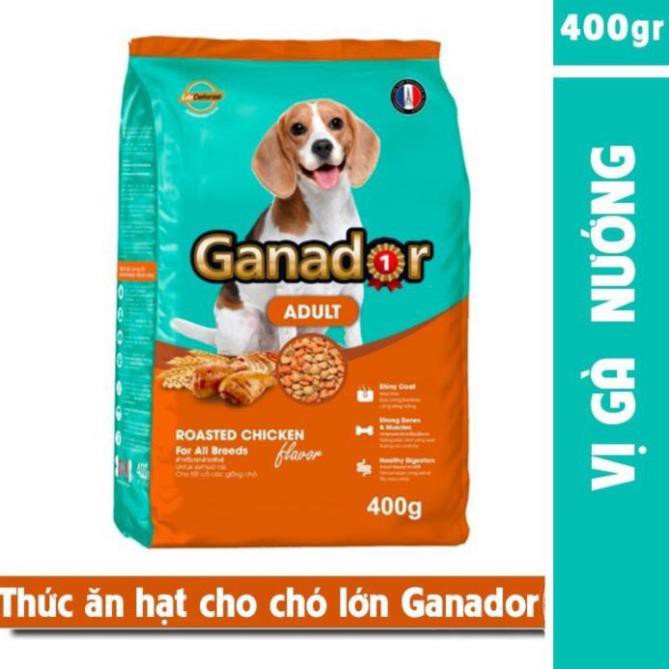 GANADOR - gói 400gr-Thức ăn chó dạng hạt cao cấp (dành cho mọi loại chó) đồ ăn khô cho cún