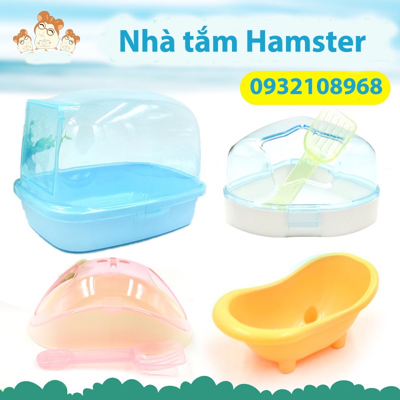 ✅ Nhà tắm cho chuột Hamster đa dạng kiểu dáng màu sắc tha hồ lựa chọn [ Bào hành đổi trả nếu hàng lỗi hỏng ]