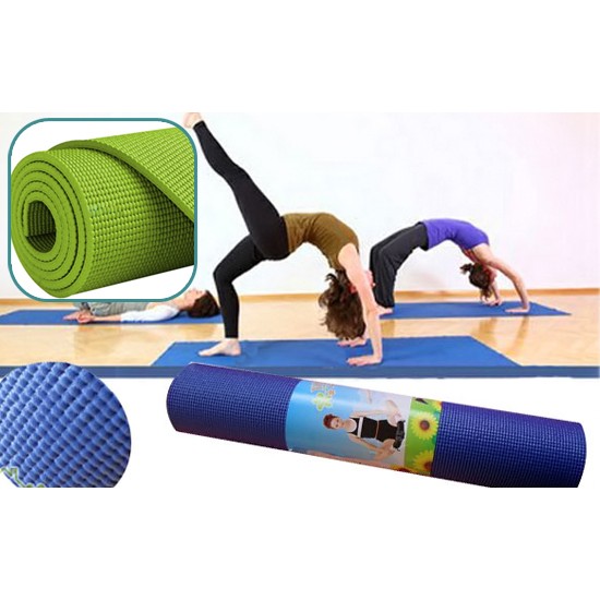 Thảm tập Yoga kích thước 1m75 x 61cm x 5mm (không kèm túi)