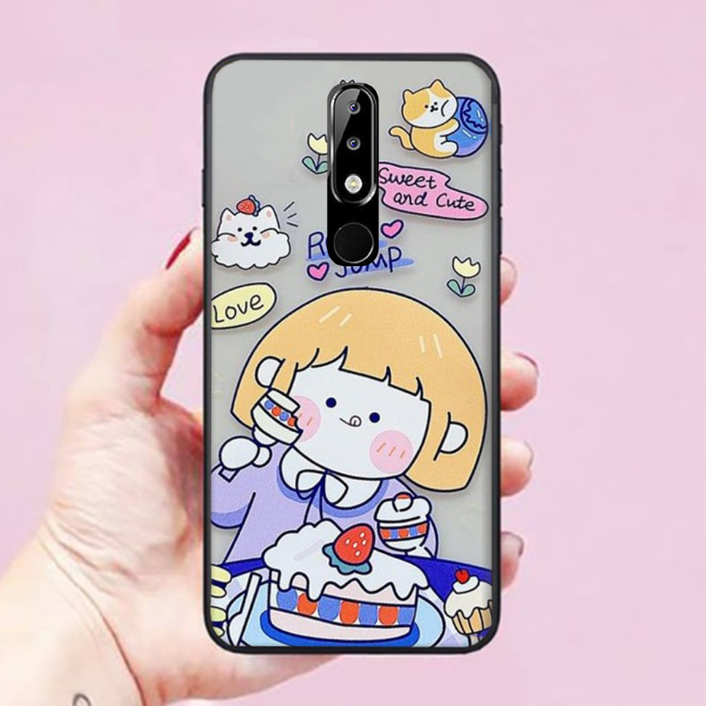 Ốp lưng Nokia 3 / 3.1 / 3.1 Plus / 5 / 5.1 Plus / 6 / 6.1 Plus / 7.2 / 8.1  hình Baby Cute 04