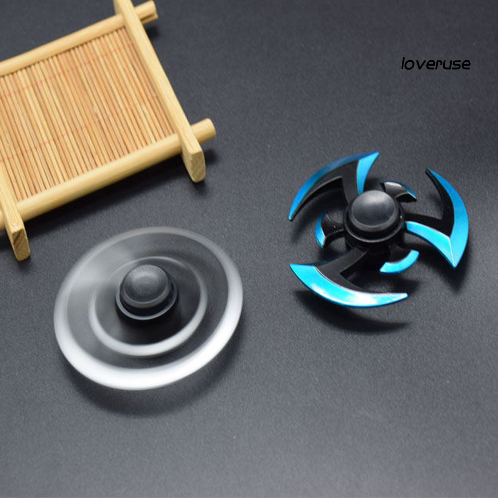 Con Quay Đồ Chơi Fidget Spinner Bằng Kim Loại, Giúp Giảm Stress