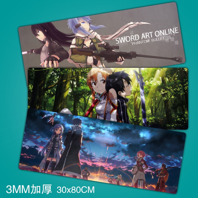 Tấm Lót Chuột In Hình Anime Sword Art Online Độc Đáo