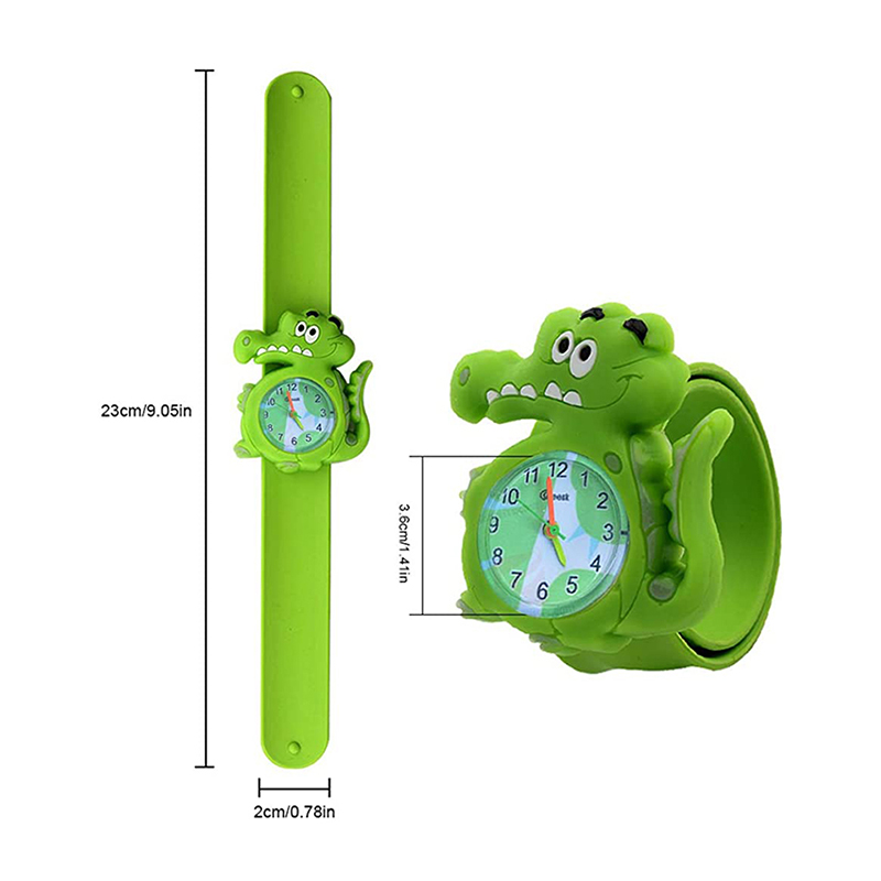 Hoạt Hình Đồng Hồ Đeo Tay Hình Động Vật Dễ Thương Cho Bé