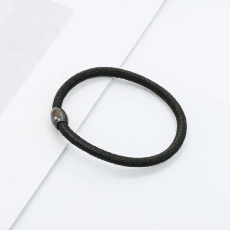 dây buộc tóc đen tco giãn thời trang sành điệu