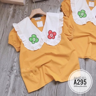 Bigsize Áo cổ bèo A295