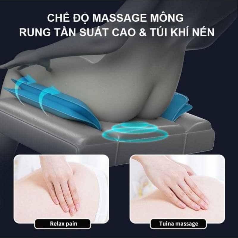 Ghế massage Edra Luxury chính Hãng cao cấp