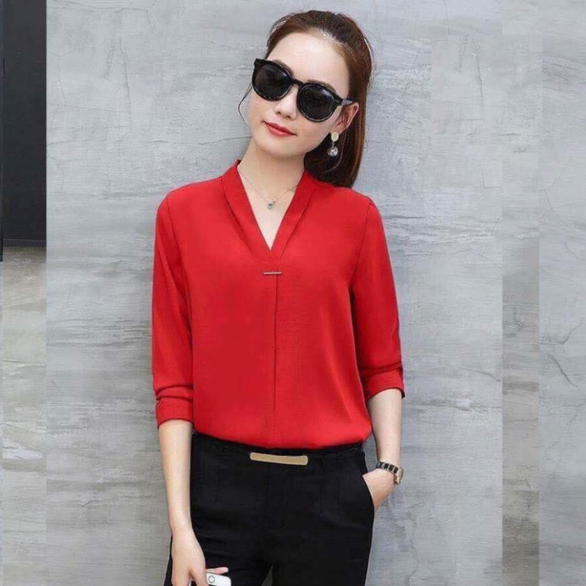 [ HOT- XẢ KHO KHÔNG LỢI NHUẬN] - SƠ MI CÔNG SỞ NỮ TRẺ TRUNG - HÀNG VIỆT NAM CHẤT LƯỢNG CAO - CHÍNH HÃNG( MÃ SM) | BigBuy360 - bigbuy360.vn