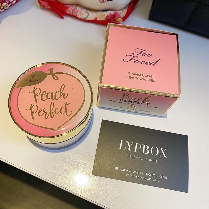 OFF 60% PHẤN PHỦ TOO FACED PEACH PERFECT MATTIFYING LOOSE SETTING POWDER