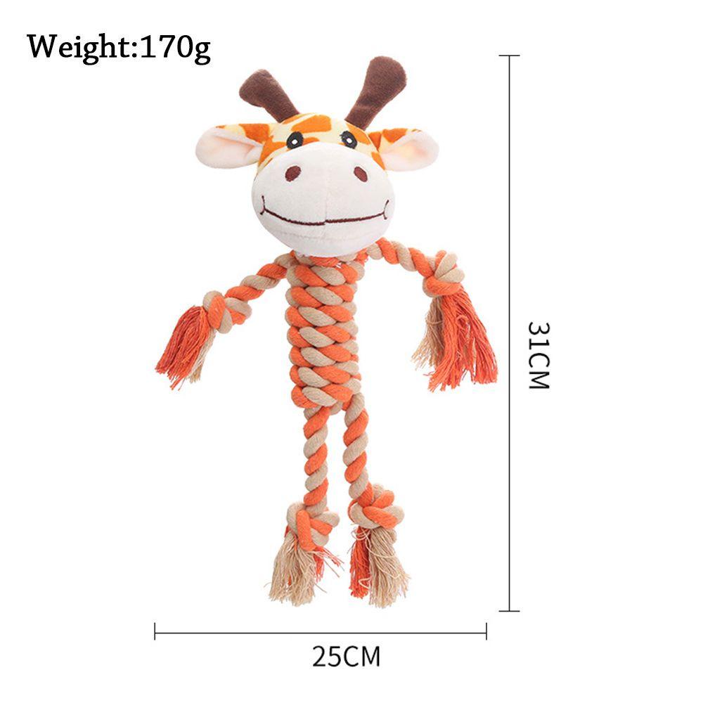 Dây Bện Hình Động Vật Đồ Chơi Cho Thú Cưng LAYOR1