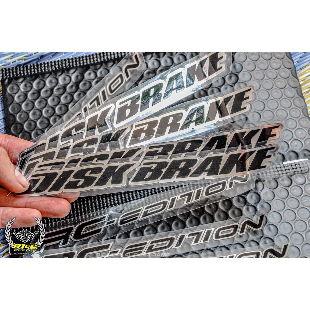 Tem Dán Phuộc Disk Brake - Rc Editon