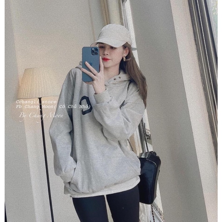 Áo Khoác Hoodie Nỉ Có Mũ Form Rộng ABC Nhiều Màu Unisex Nam Nữ Ulzzang