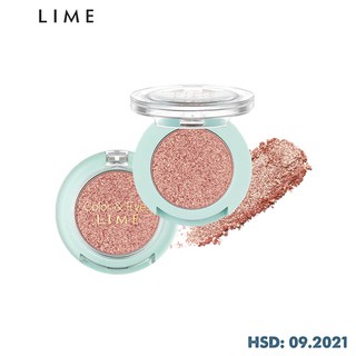 Phấn Mắt Nhũ Thời Thượng Lime Color & Eyes Single Sparkle 1.4g (Nhũ Nhiều)