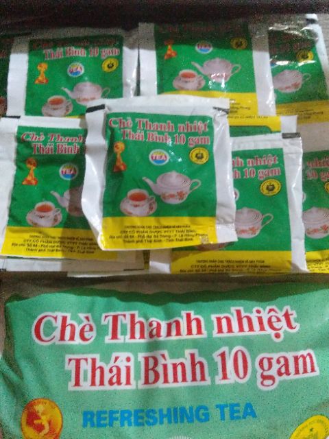 [Combo 20 gói] chè thanh nhiệt Thái Bình 10 gam/gói | BigBuy360 - bigbuy360.vn