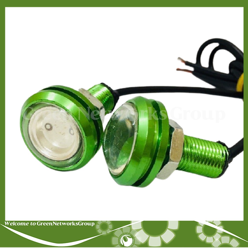 Đèn Xi Nhan Multi Cúc Áo Dùng Cho Tất Cả Các Loại Xe Greennetworks (Một Đôi)