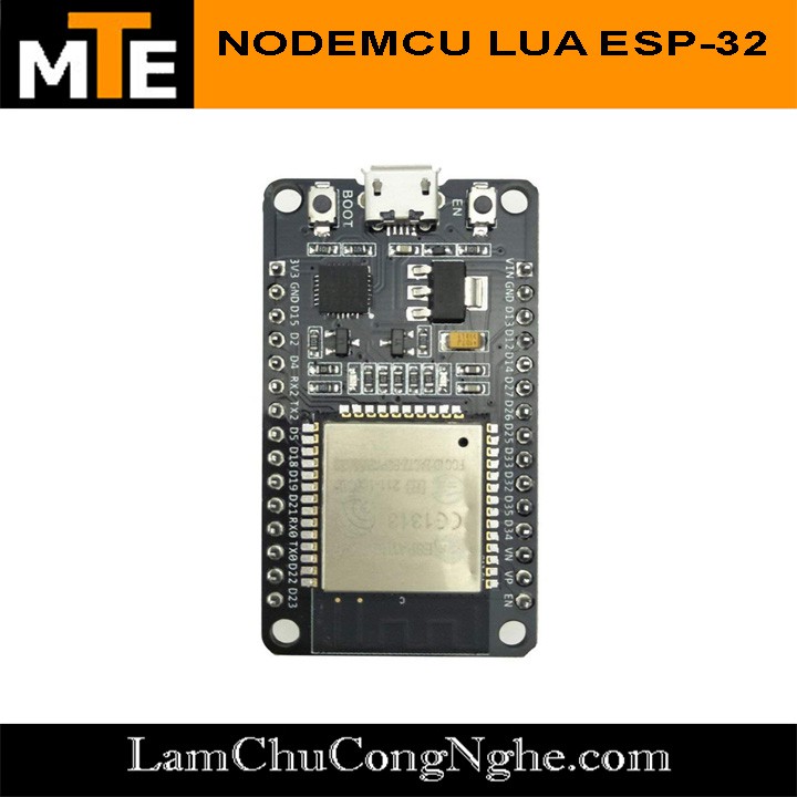 Mạch thu phát Wifi bluetooth BLE ESP32 NODEMCU NODE32 internet of thing IOT Kèm cáp