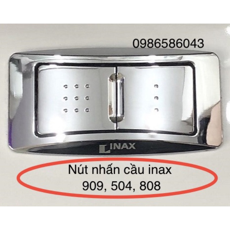 Nút nhấn vuông bàn cầu INAX - hàng chính hãng