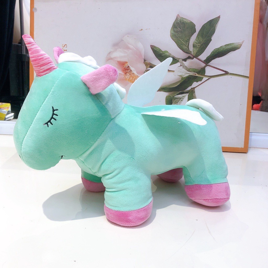 Ngựa pony, kì lân size nhỏ, gấu nhồi bông dễ thương, gối ôm cho bé TK38