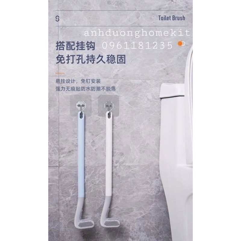 Cọ toilet silicon mẫu mới 2021 anhduonghomekit