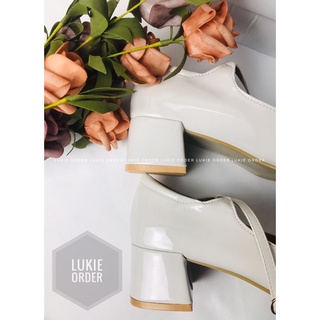 Giày búp bê da bóng 3.5cm (Ảnh thật)