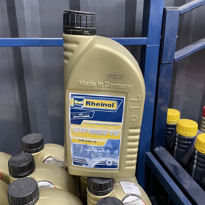 Dầu Hộp Số Tự Động Mercedes Rheinol ATF MBX 15 - Hàng nhập khẩu cao cấp Đức 1L