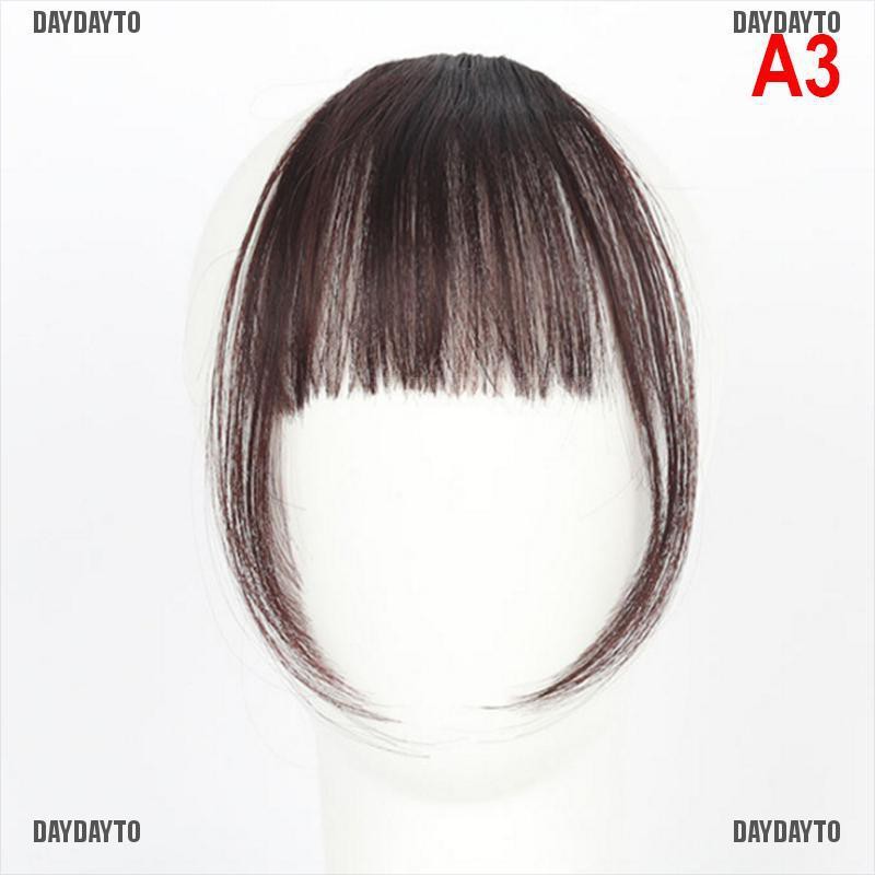 Daydayto Tóc Mái Giả Nối Dài Phía Trước Có Kẹp