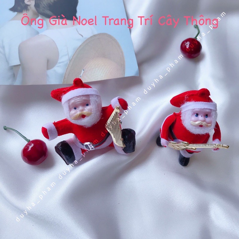 ÔNG GIÀ NOEL TRANG TRÍ CÂY THÔNG