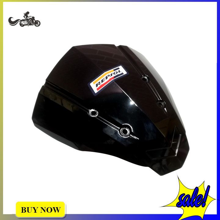 MÃO CHẮN GIÓ TRONG SUỐT LẮP CHUẨN WINNER X mẫu 3 (Logo chữ ngẫu nhiên) Kèm 4 ốc vàng