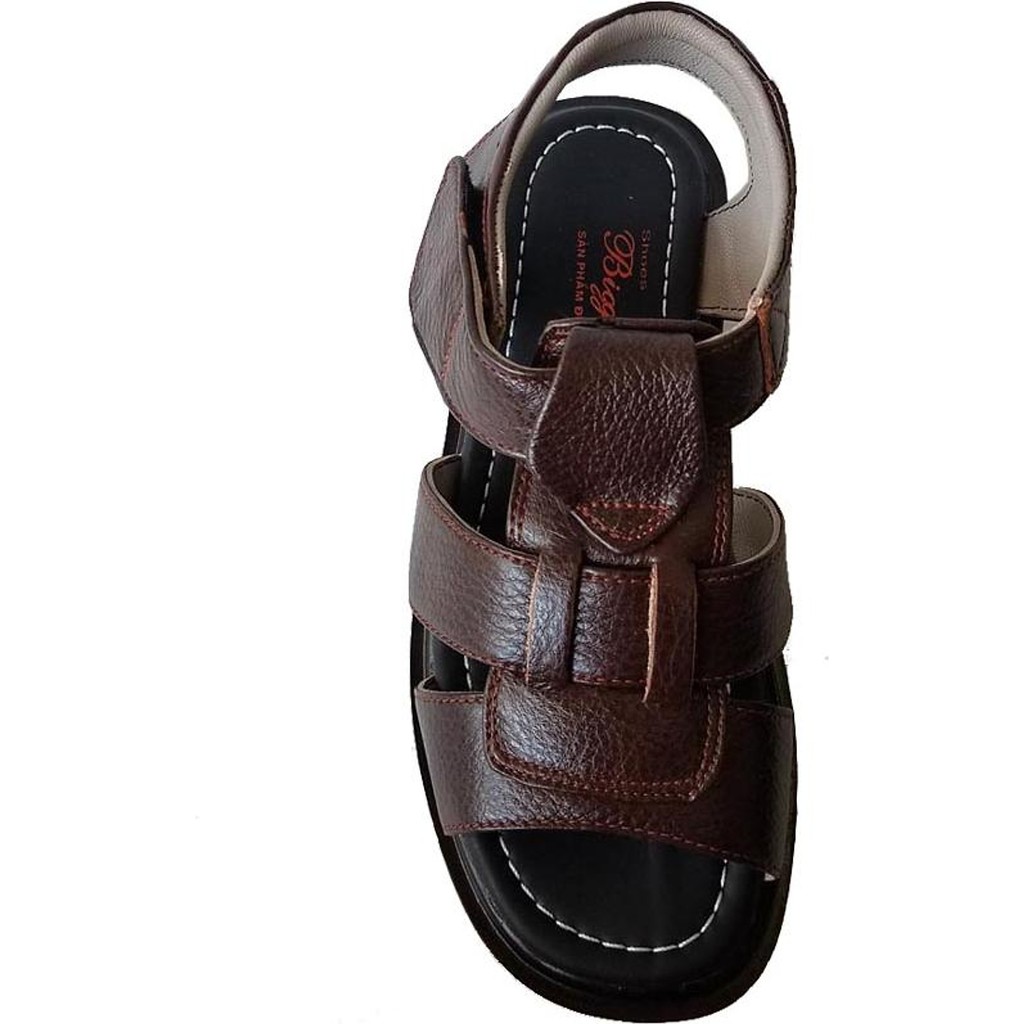 Giày sandal nam da bò trung niên BIGBEN cao cấp SD52