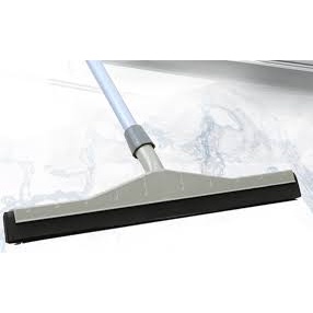 CÂY GẠT NƯỚC SÀN SAUBER ĐẦU GẠT THẲNG BẰNG NHỰA, LƯỠI CAO SU XỐP  22inch - 30inch