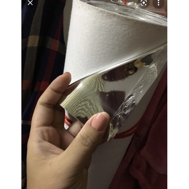 Vải halu tráng gương