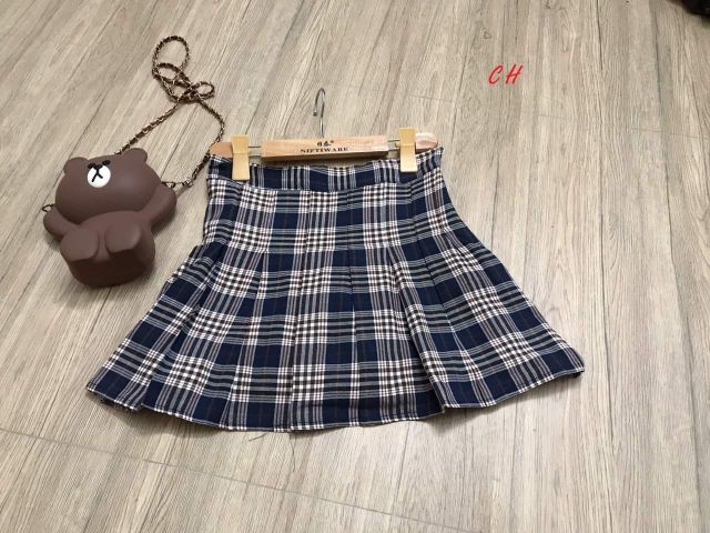 Chân váy kẻ caro có ảnh chụp thật SP | BigBuy360 - bigbuy360.vn
