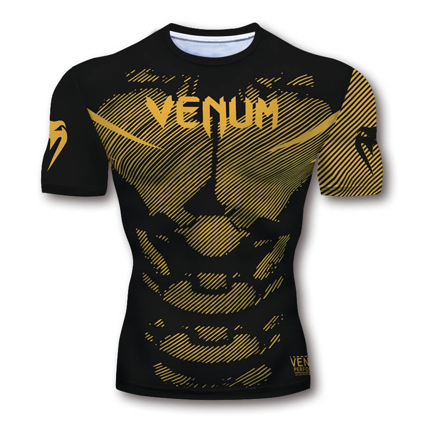 Áo thun HUQiSHA Venum khô nhanh dành cho nam