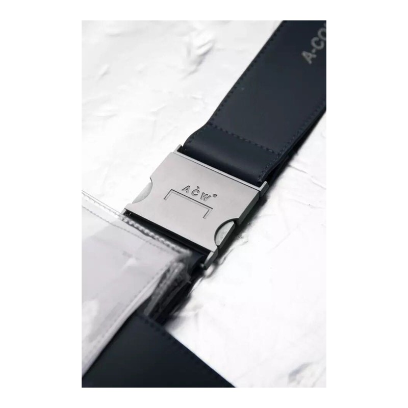 Túi đeo chéo A-COLD-WALL* leather strap transparent utility bag