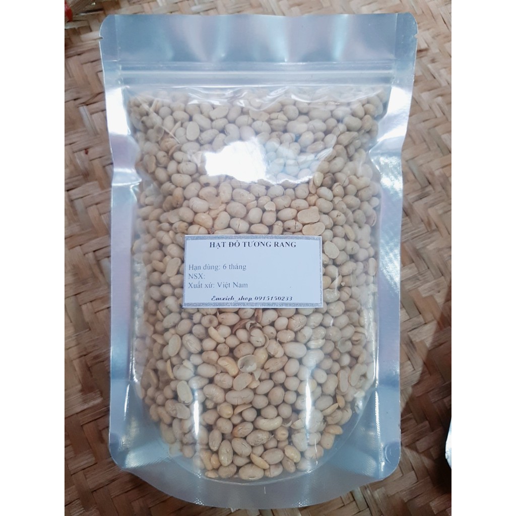 HẠT ĐỖ TƯƠNG RANG (ĐẬU NÀNH/ ĐẬU TƯƠNG) 500g