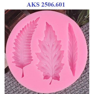 KHUÔN SILLICON 3 LÁ DƯƠNG SỈ
