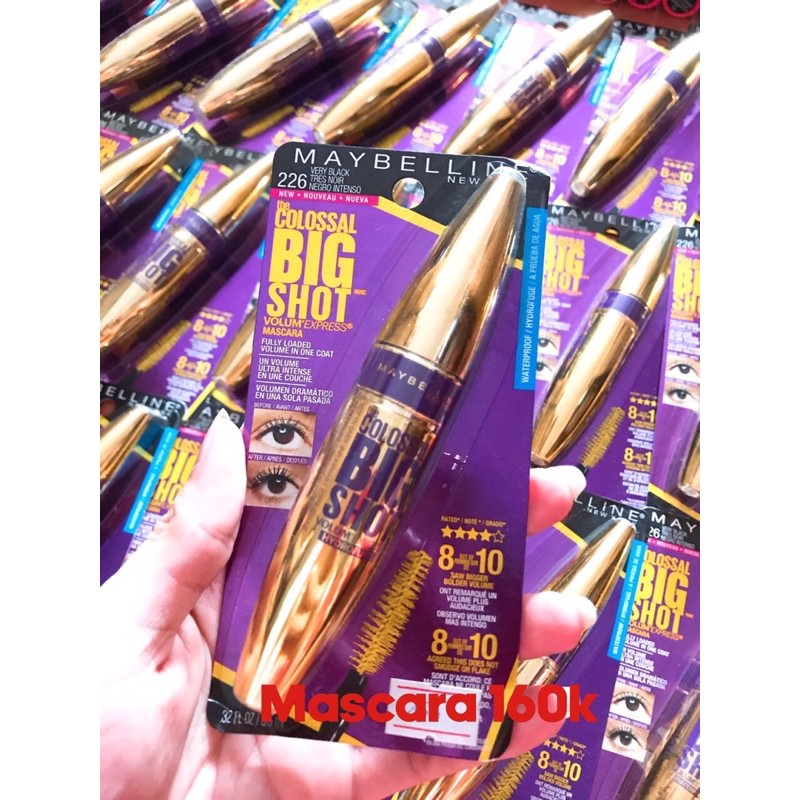 Chuốt mi Mascara Maybelline Big Shot Colossal [Ảnh thật shop tự chụp] | BigBuy360 - bigbuy360.vn