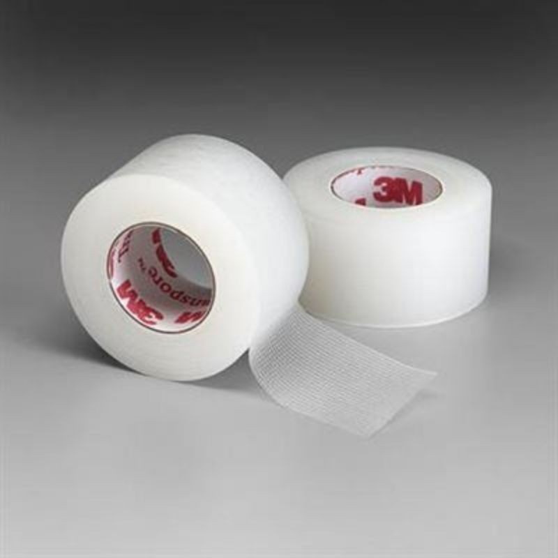 Băng keo trong plastic y tế 3M TRANSPORE 1527 Không thấm