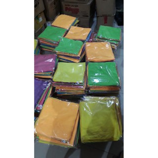 Combo 10 khăn lau đa năng đủ màu  30×30