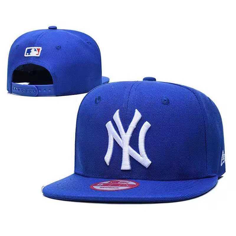 TD6O Fashion New York Yankees Cap MLB Hiphop Hat Adjustable Cap Baseball Cap Black red 2 models zHfO