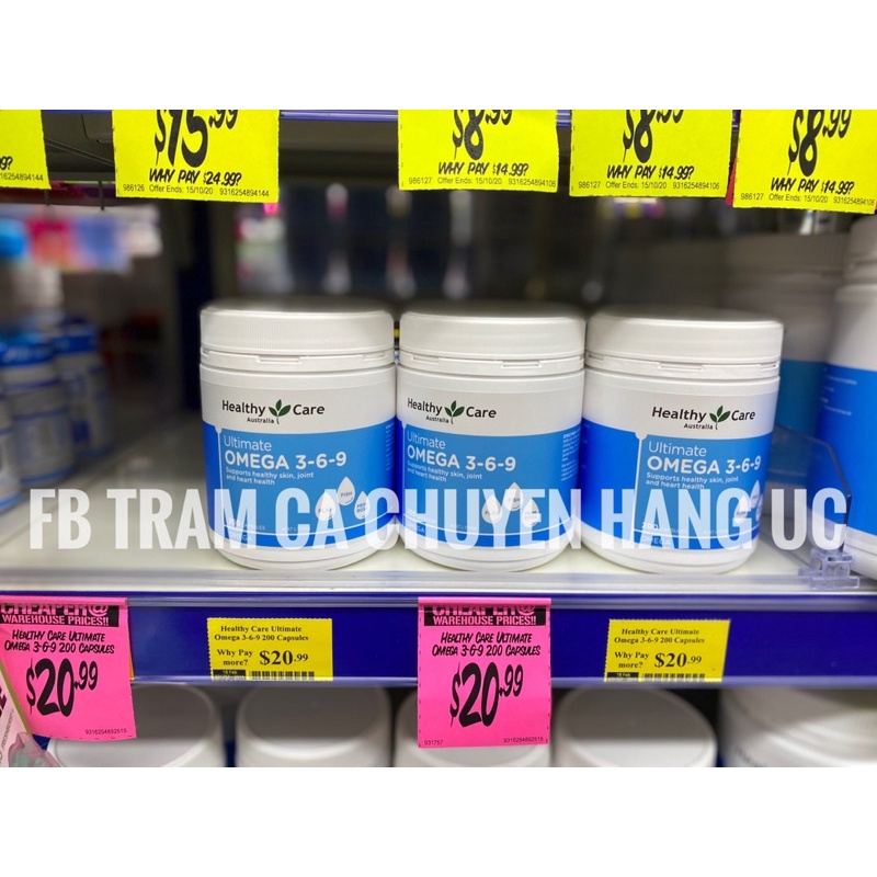 Viên O M E G A 3-6-9