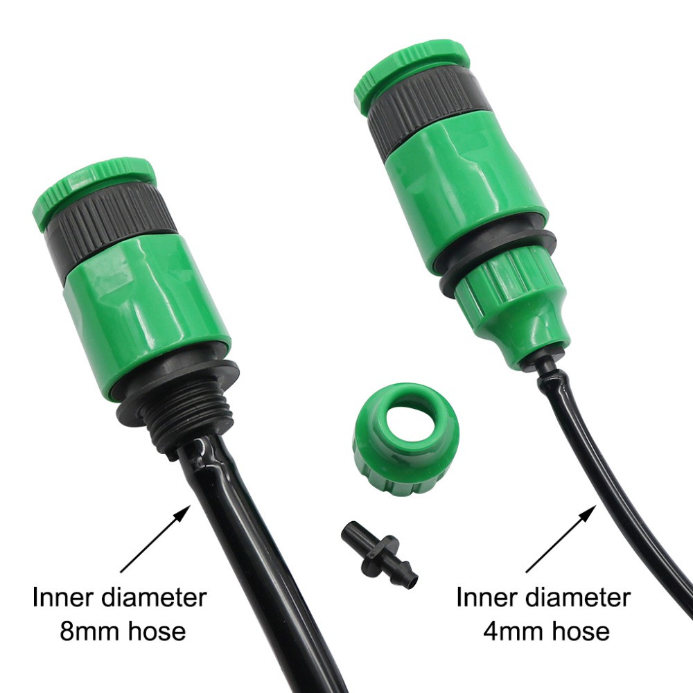 Đầu nối ống nước 1/4 inch nhanh chóng với ren 1/2inch tiện lợi