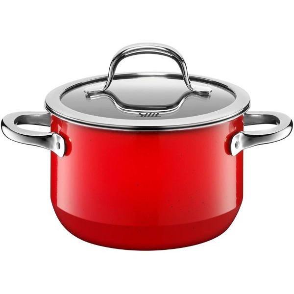 Bộ Nồi Silit Passion Red 4 Món Màu Đỏ [Không chứa niken, Sản xuất tại Đức]