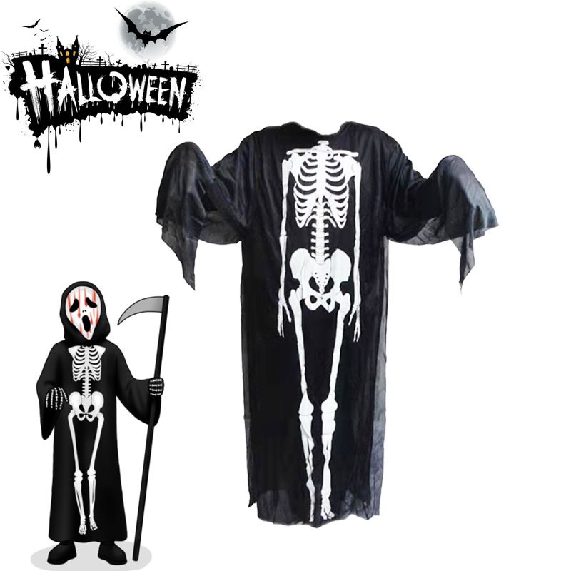 Bộ Trang PhụC Halloween HìNh Bộ Xương Cho NgườI LớN / Trẻ Em