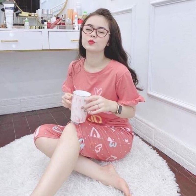 bộ đồ mặc nhà cotton co dãn | BigBuy360 - bigbuy360.vn