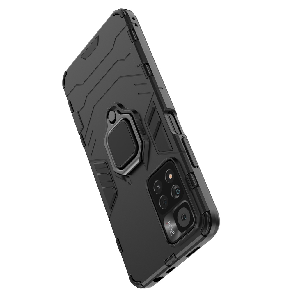 Ốp lưng Redmi Note 11 Pro 5G Bản China / Note 11 Pro Plus 5G Iron Man Iring chống sốc giá đỡ xem phim
