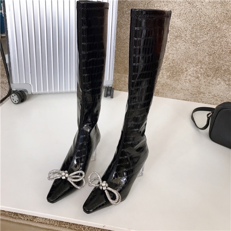 boots machandmach cổ cao/cổ thấp 21ss sang trọng