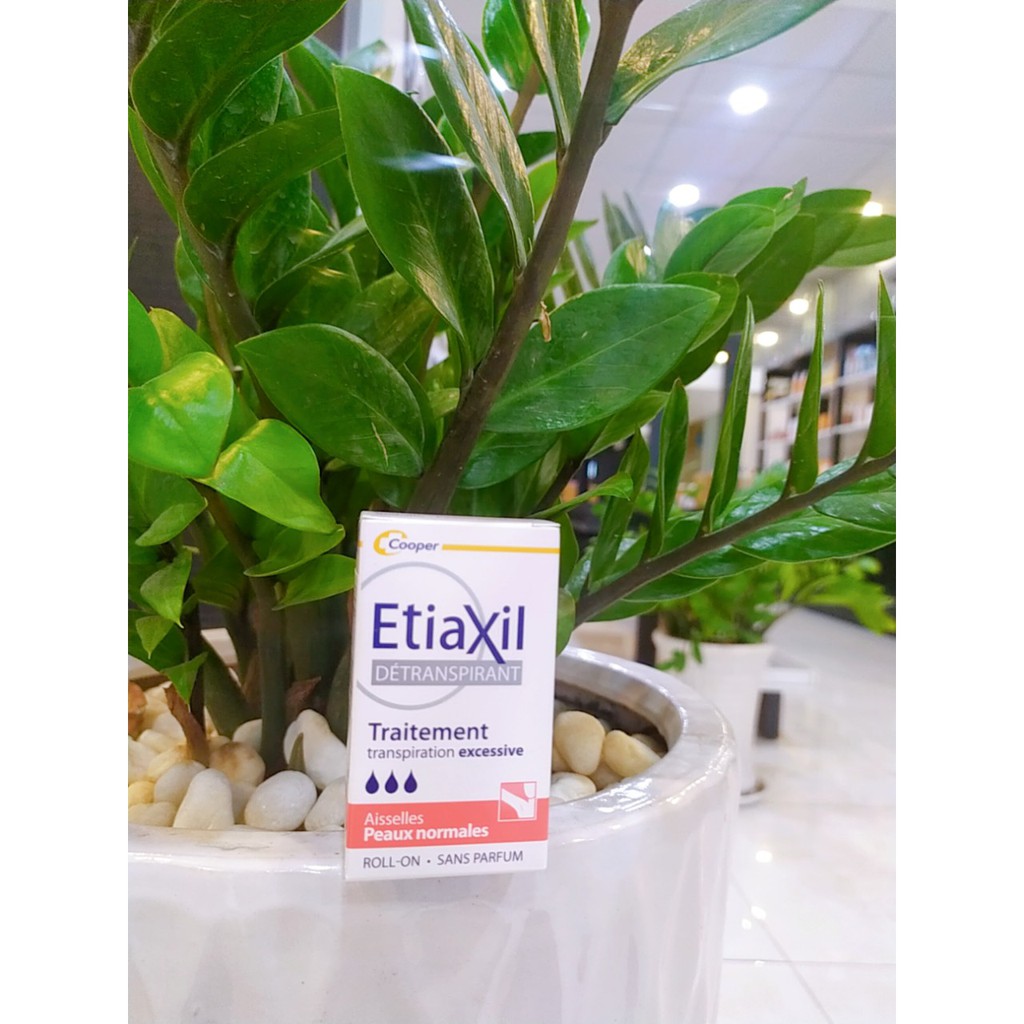 Khử mùi Etiaxil ngăn ngừa mồ hôi dành cho da thường không ướt dính áo hay gây ố vàng 15ml - etiaxil đỏ