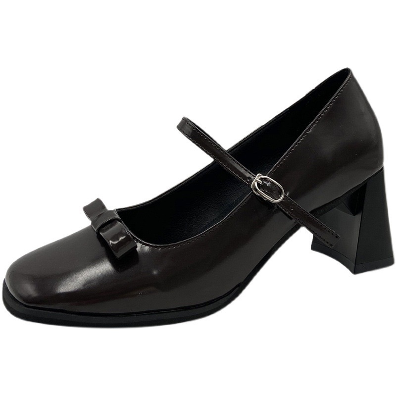 Giày cao gót búp bê tiểu thư Mary Jane vintage GB237 Eudora899